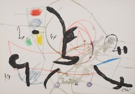 リトグラフ Miró - Maravillas con variaciones acrosticas 