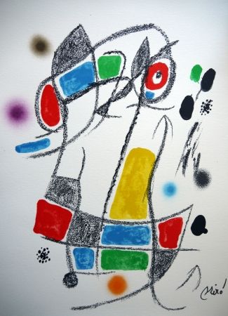 リトグラフ Miró - MARAVILLAS CON VARIACIONES ACROSTICAS