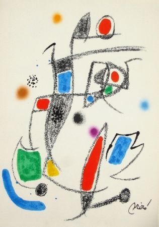 リトグラフ Miró - Maravillas con variaciones acrosticas 10