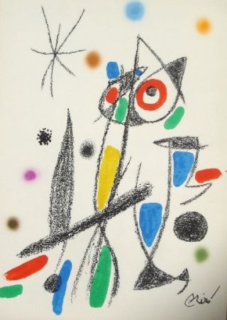 リトグラフ Miró - Maravillas con variaciones acrosticas 12