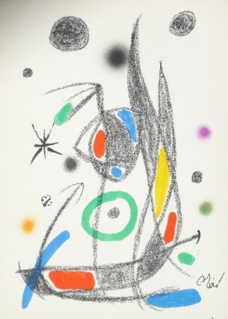 リトグラフ Miró - Maravillas con variaciones acrosticas 14