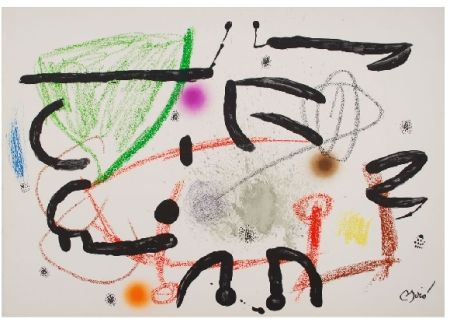 リトグラフ Miró - Maravillas con variaciones acrosticas 15