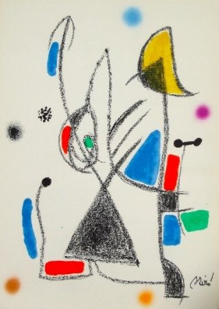 リトグラフ Miró - Maravillas con variaciones acrosticas 16