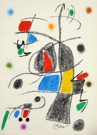 リトグラフ Miró - Maravillas con variaciones acrosticas 17