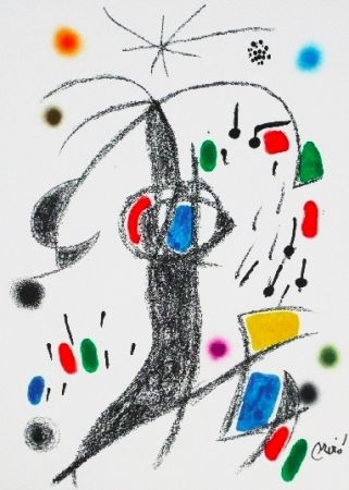 リトグラフ Miró - Maravillas con variaciones acrosticas 19