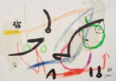 リトグラフ Miró - Maravillas con variaciones acrosticas 7