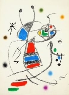 リトグラフ Miró - Maravillas con variaciones acrosticas 8