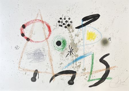 リトグラフ Miró - Maravillas con variaciones acrósticas