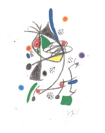 リトグラフ Miró - Maravillas Con Variaciones Acrósticas En El Jardín De Miró