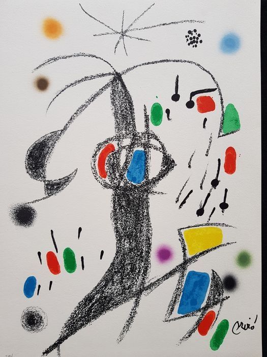 リトグラフ Miró - Maravillas con variaciones acrósticas en el jardín de Miró - 19