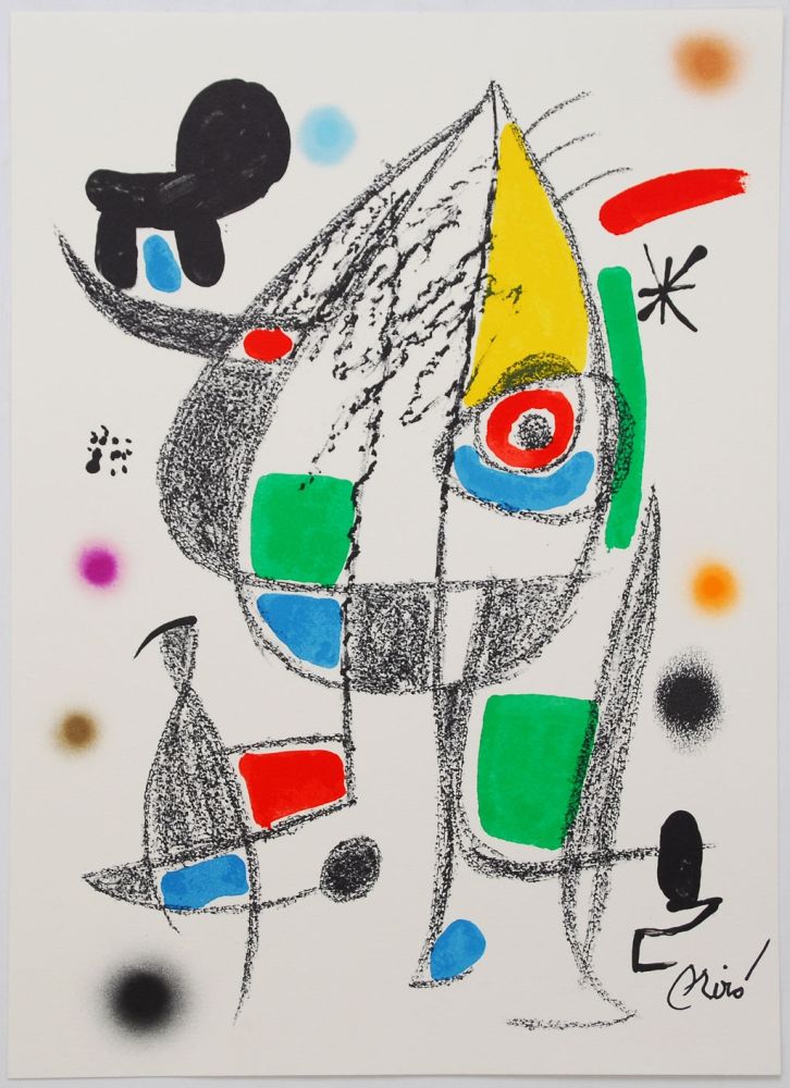リトグラフ Miró - Maravillas con variaciones acrósticas en el jardín de Miró - 20