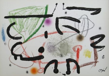 リトグラフ Miró - Maravillas Con Variaciones Acrósticas En El Jardín De Miró n11