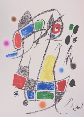 リトグラフ Miró - Maravillascon variaciones arcrosticas n°1