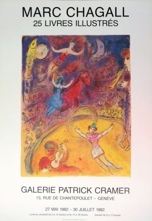挿絵入り本 Chagall - Marc Chagall: 25 livres illustrés - Le cirque
