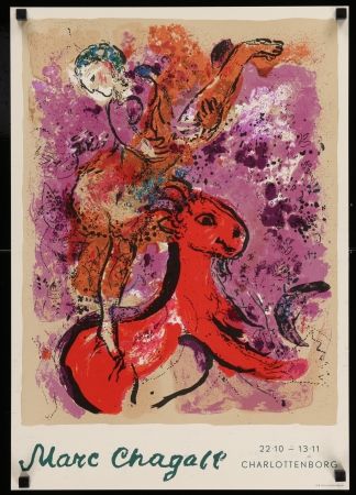 リトグラフ Chagall - Marc Chagall, Charlottenborg 22:10-13:11