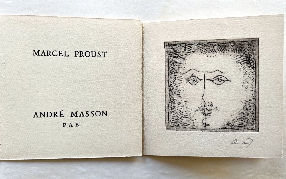 挿絵入り本 Masson - Marcel PROUST et André MASSON. 