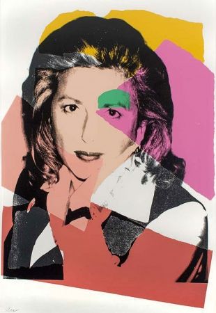 シルクスクリーン Warhol - Marcia Weisman, 1975