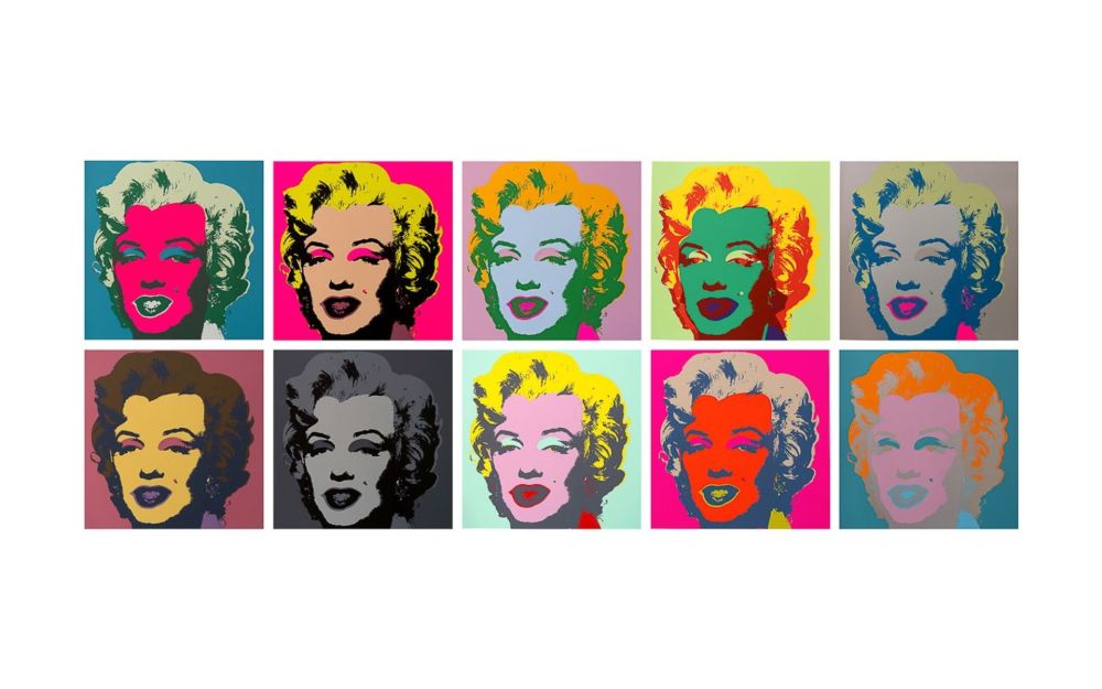 シルクスクリーン Warhol - MARILYN COMPLETE PORTFOLIO (Sunday B. Morning)