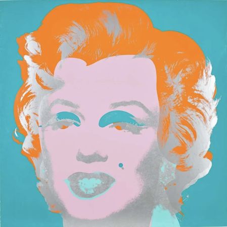 シルクスクリーン Warhol - Marilyn F. S. 29
