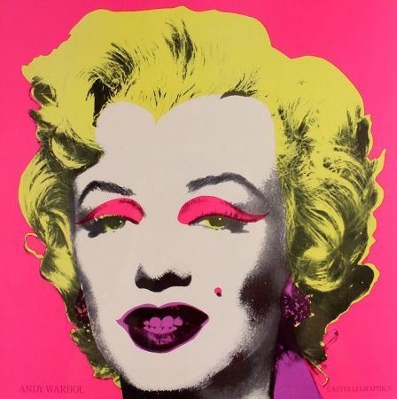 シルクスクリーン Warhol - Marilyn Gastelli Graphics
