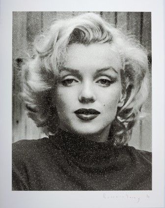 シルクスクリーン Young - Marilyn Hollywood (Black & White)