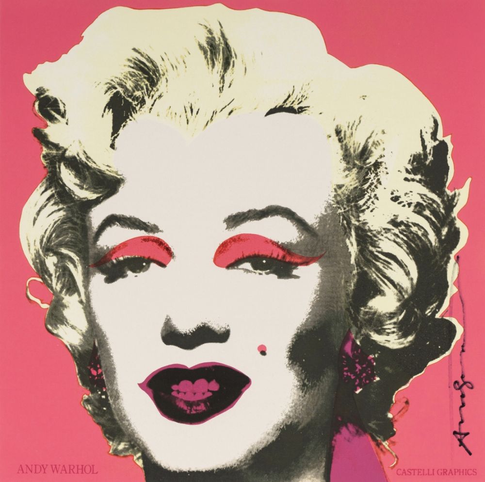 シルクスクリーン Warhol - Marilyn Invitation 12
