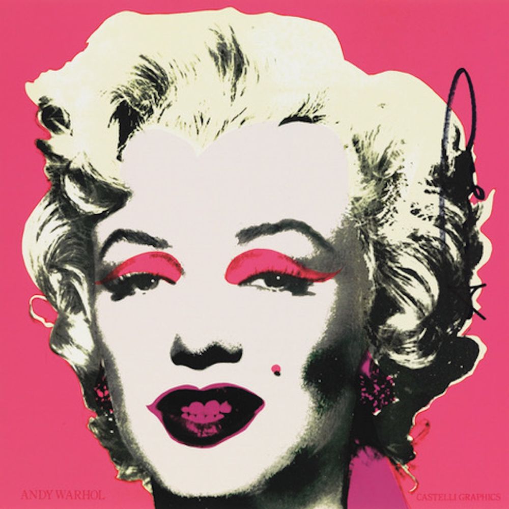 シルクスクリーン Warhol - Marilyn Invitation 12