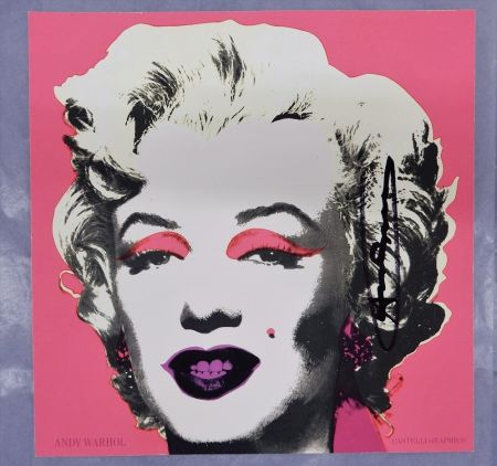 シルクスクリーン Warhol - Marilyn Invitation 12