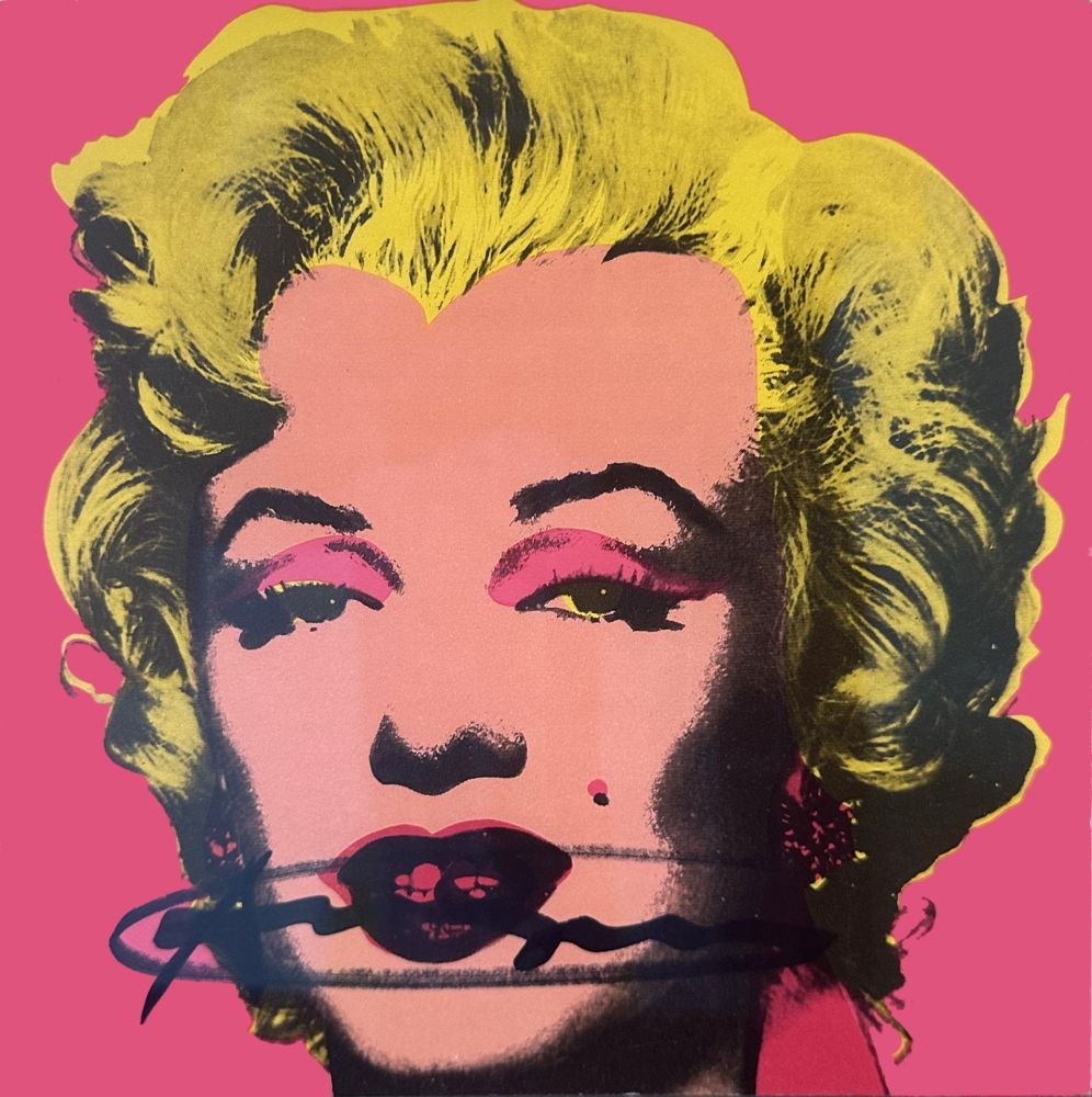シルクスクリーン Warhol - Marilyn Invitation 7