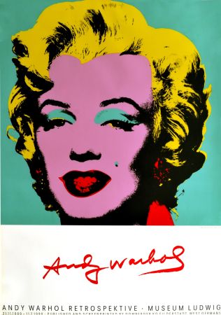 掲示 Warhol - Marilyn Monroe