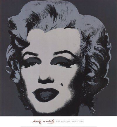 リトグラフ Warhol (After) -  Marilyn Monroe - poster