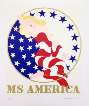 シルクスクリーン Indiana - Marilyn Ms. America
