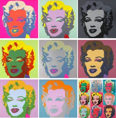 リトグラフ Warhol (After) - Marilyn (Sunday B. Morning portfolio)