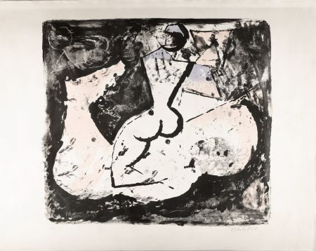 リトグラフ Marini - Marino Marini (1901–1980) - Cavallo e cavaliere - lithograph on paper - 1965