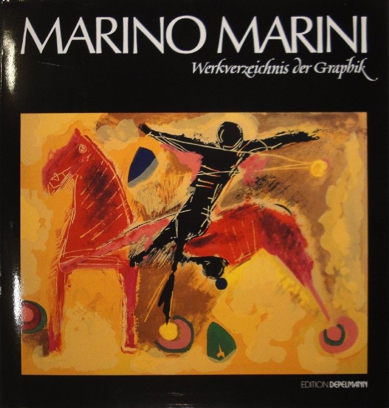 挿絵入り本 Marini - Marino Marini. Werkverzeichnis der Graphik. 