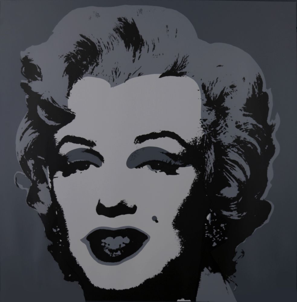 シルクスクリーン Warhol - Marylin (#B), c. 1980 - Very large silkscreen