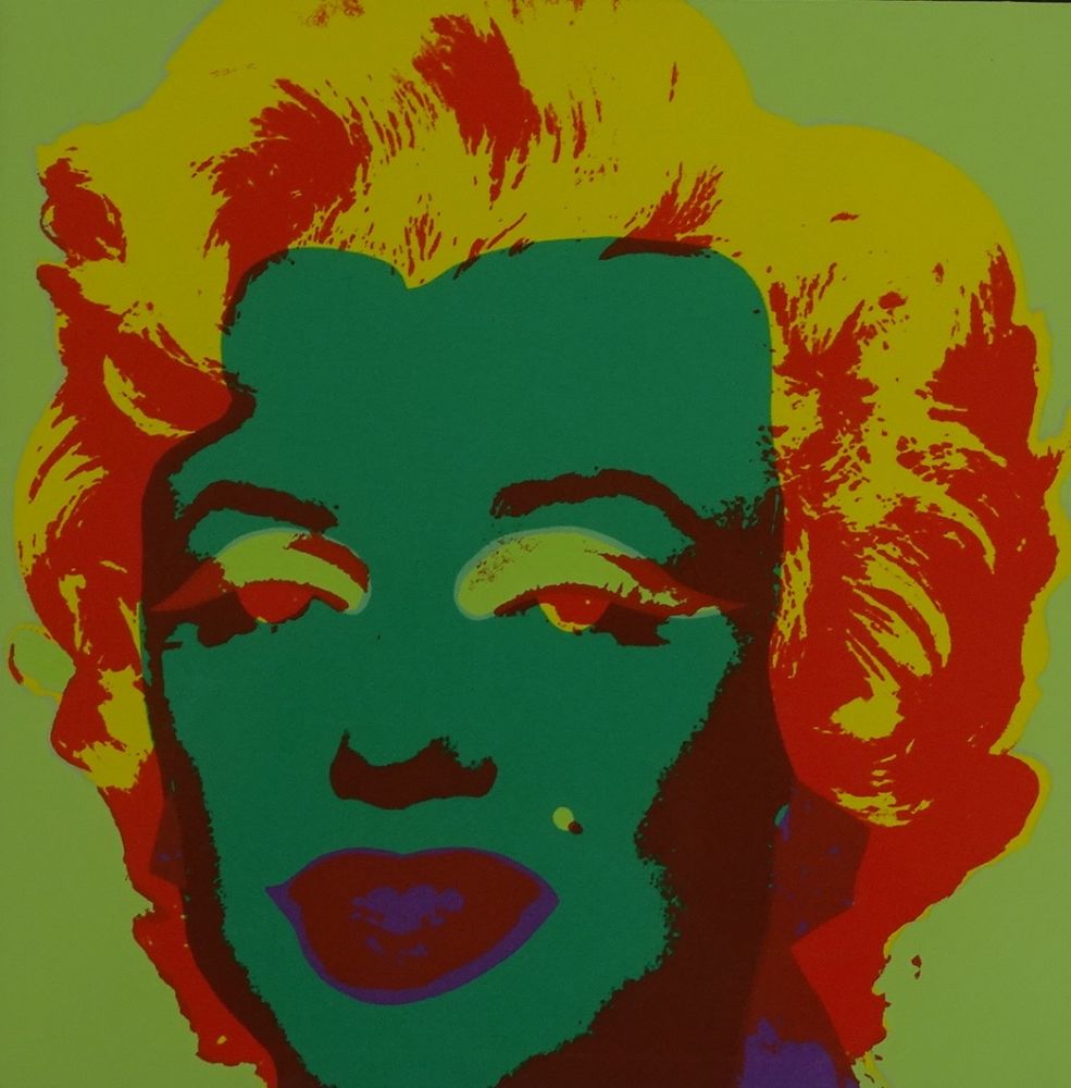 シルクスクリーン Warhol - Marylin monroe