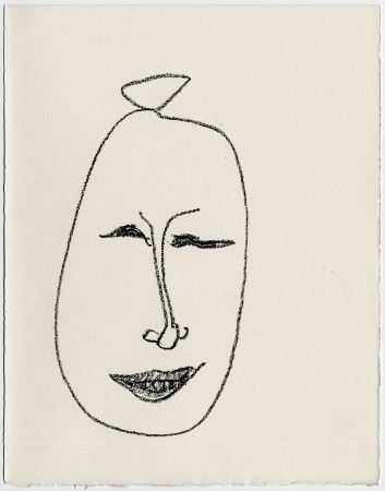 リトグラフ Matisse - Masque esquimau n° 9. 1947  (Pour Une Fête en Cimmérie)