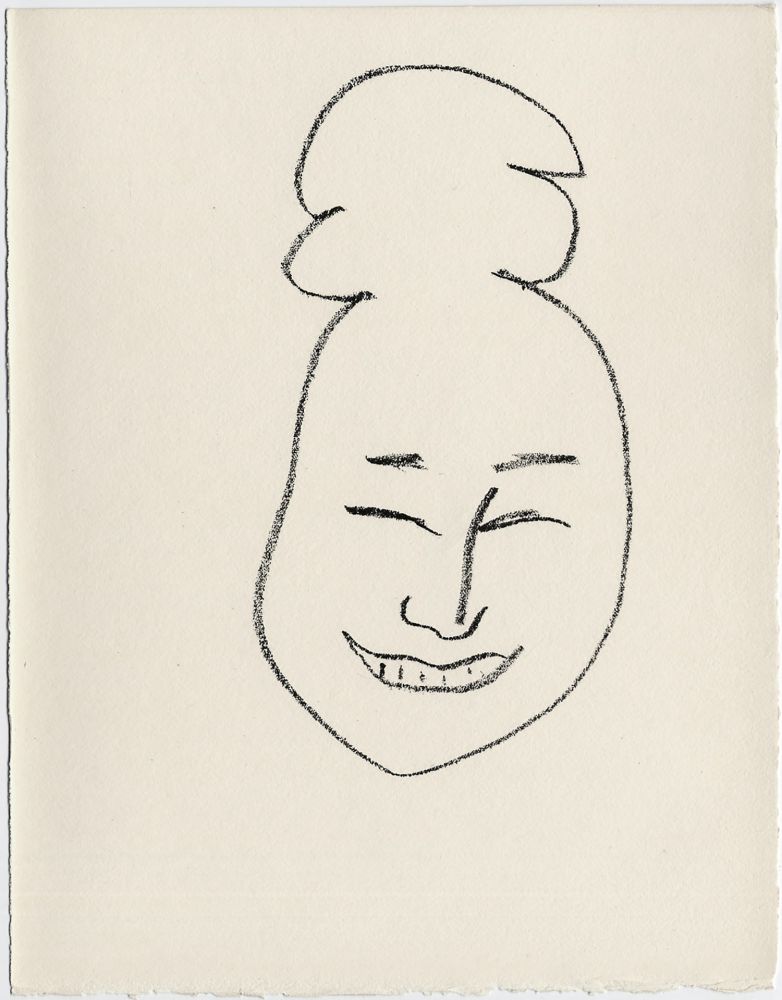リトグラフ Matisse - Masque esquimo n° 4. 1947  (Pour Une Fête en Cimmérie)