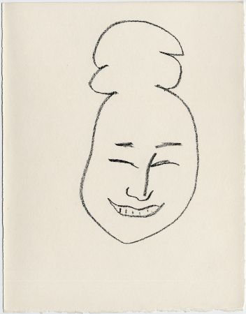 リトグラフ Matisse - Masque esquimo n° 4. 1947  (Pour Une Fête en Cimmérie)