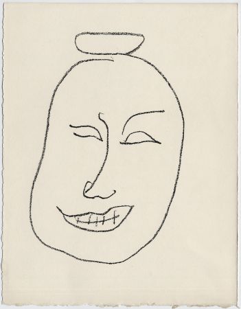 リトグラフ Matisse - Masque esquimo n° 8. 1947 (Pour Une Fête en Cimmérie)