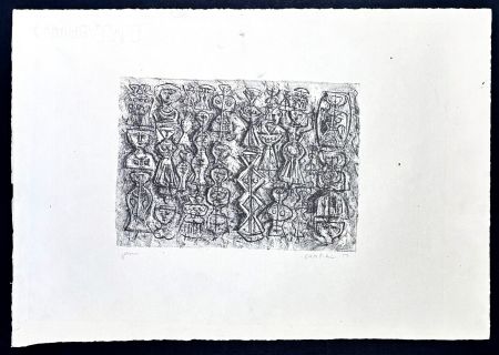 リトグラフ Campigli - Massimo Campigli (1895–1971) – Follia di donne – Lithograph on Fabriano paper – 1959