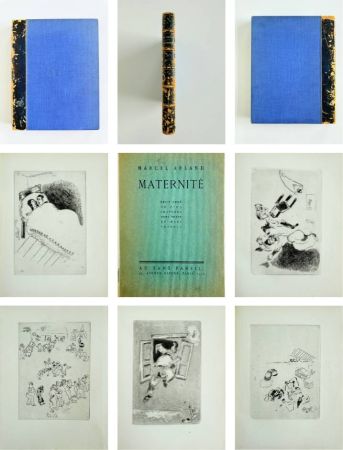 挿絵入り本 Chagall - Maternité