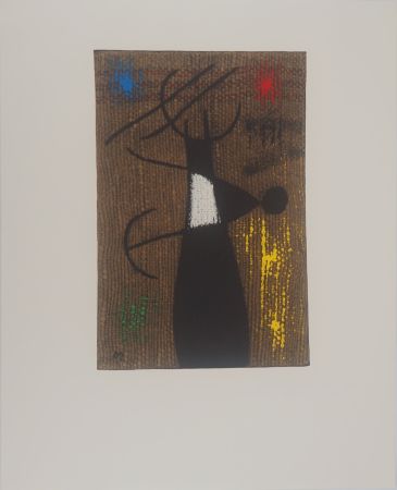 リトグラフ Miró - Maternité, Femme et enfant