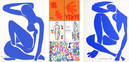 挿絵入り本 Matisse - MATISSE : DERNIÈRES ŒUVRES 1950 - 1954 (VERVE Vol. IX, No. 35-36) 1958