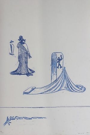 リトグラフ Ernst - Max Ernst (1891-1976). Décervelages, Jarry. 1971. Signé