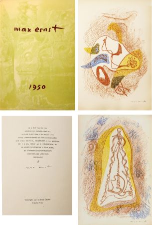 挿絵入り本 Ernst - MAX ERNST. Par Joe Bousquet, Michel Tapié. Galerie René Drouin 1950