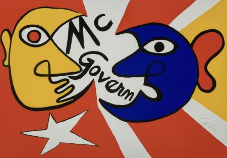 リトグラフ Calder - McGovern for McGovernment