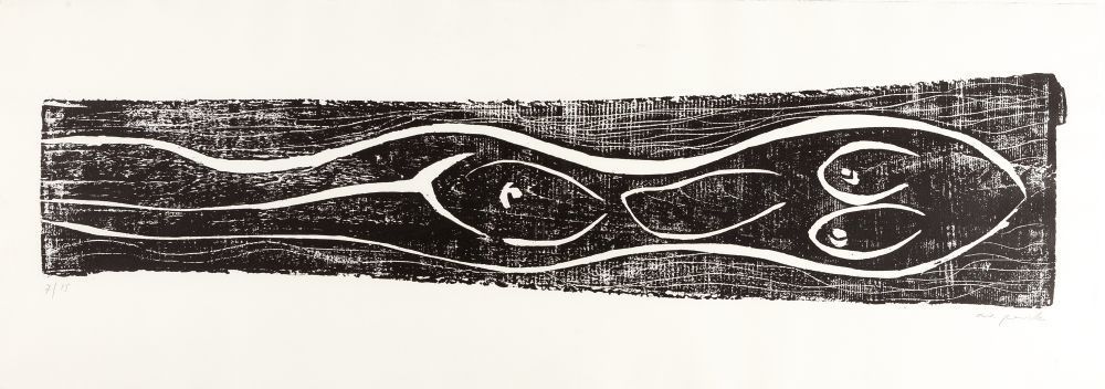 木版 Penck - Meer (Sea)