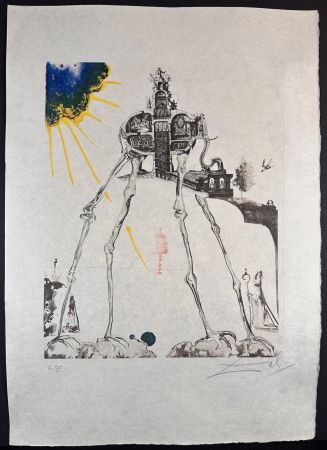 彫版 Dali - Memories of Surrealism Space Elephant